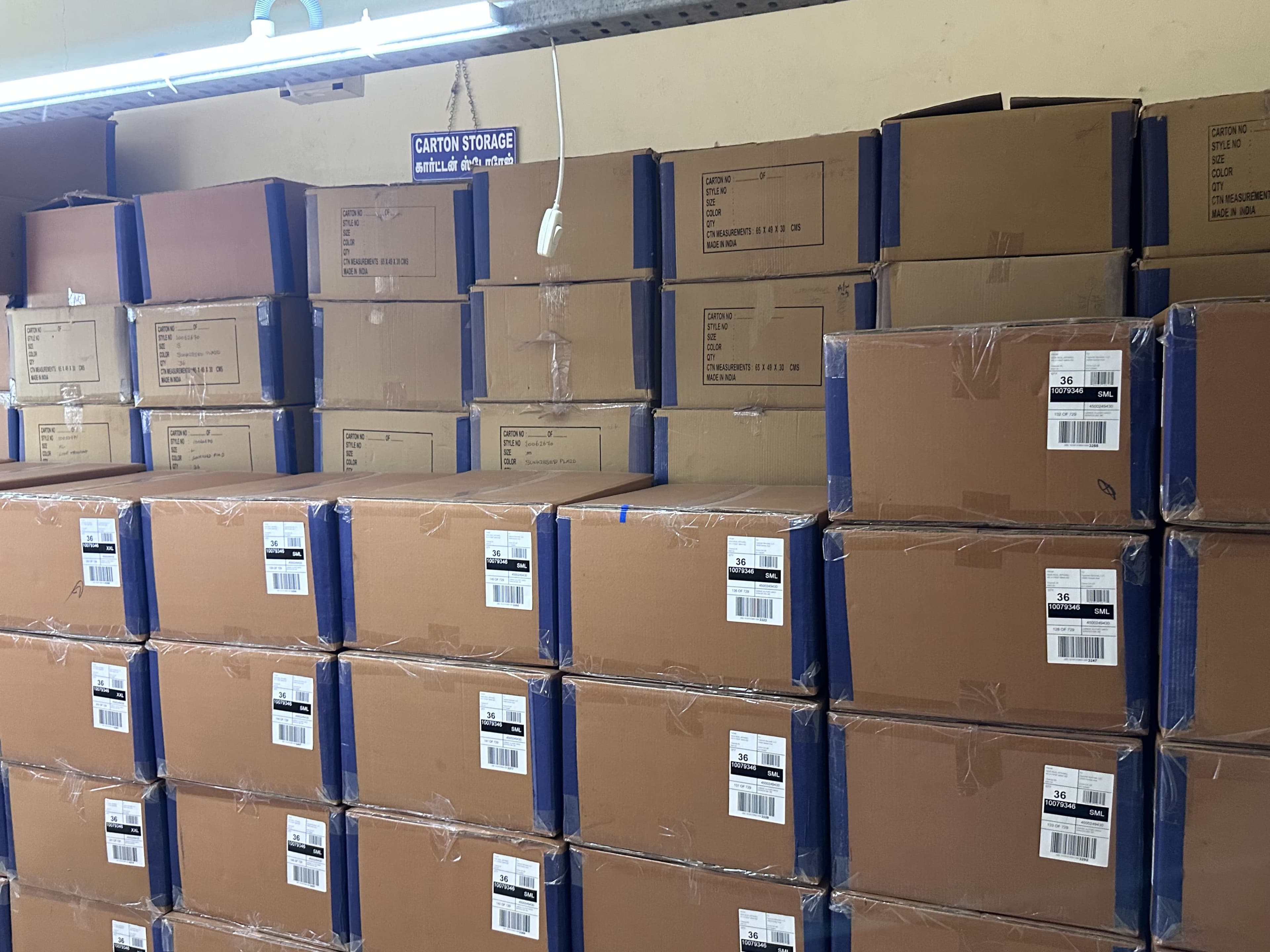 Carton Storage